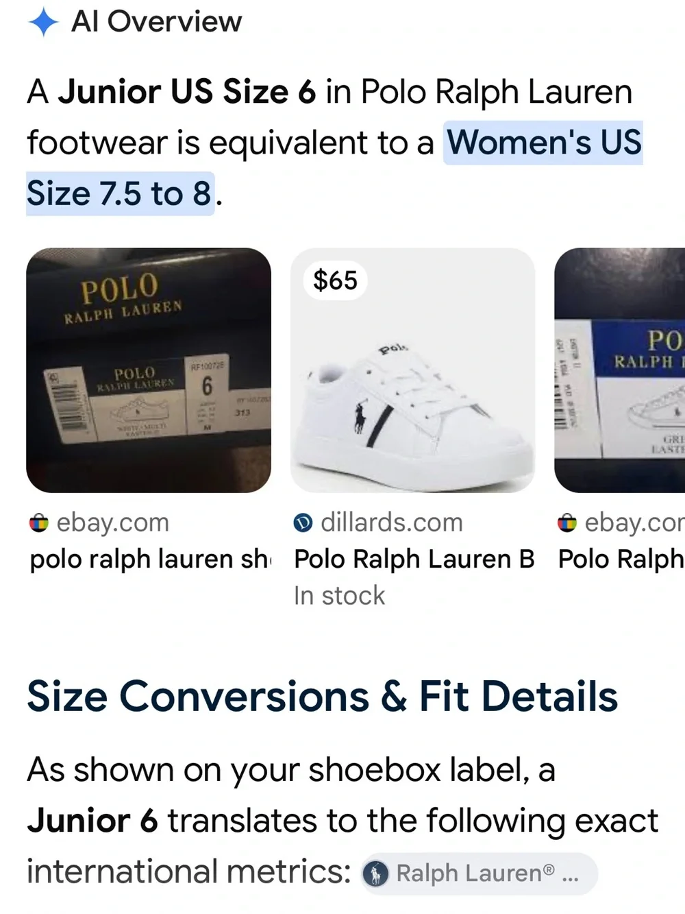 Polo Ralph Lauren casual low